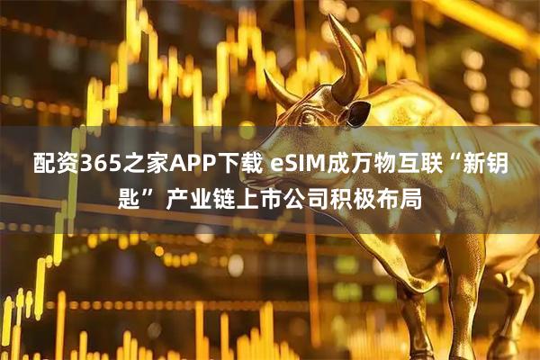 配资365之家APP下载 eSIM成万物互联“新钥匙” 产业链上市公司积极布局